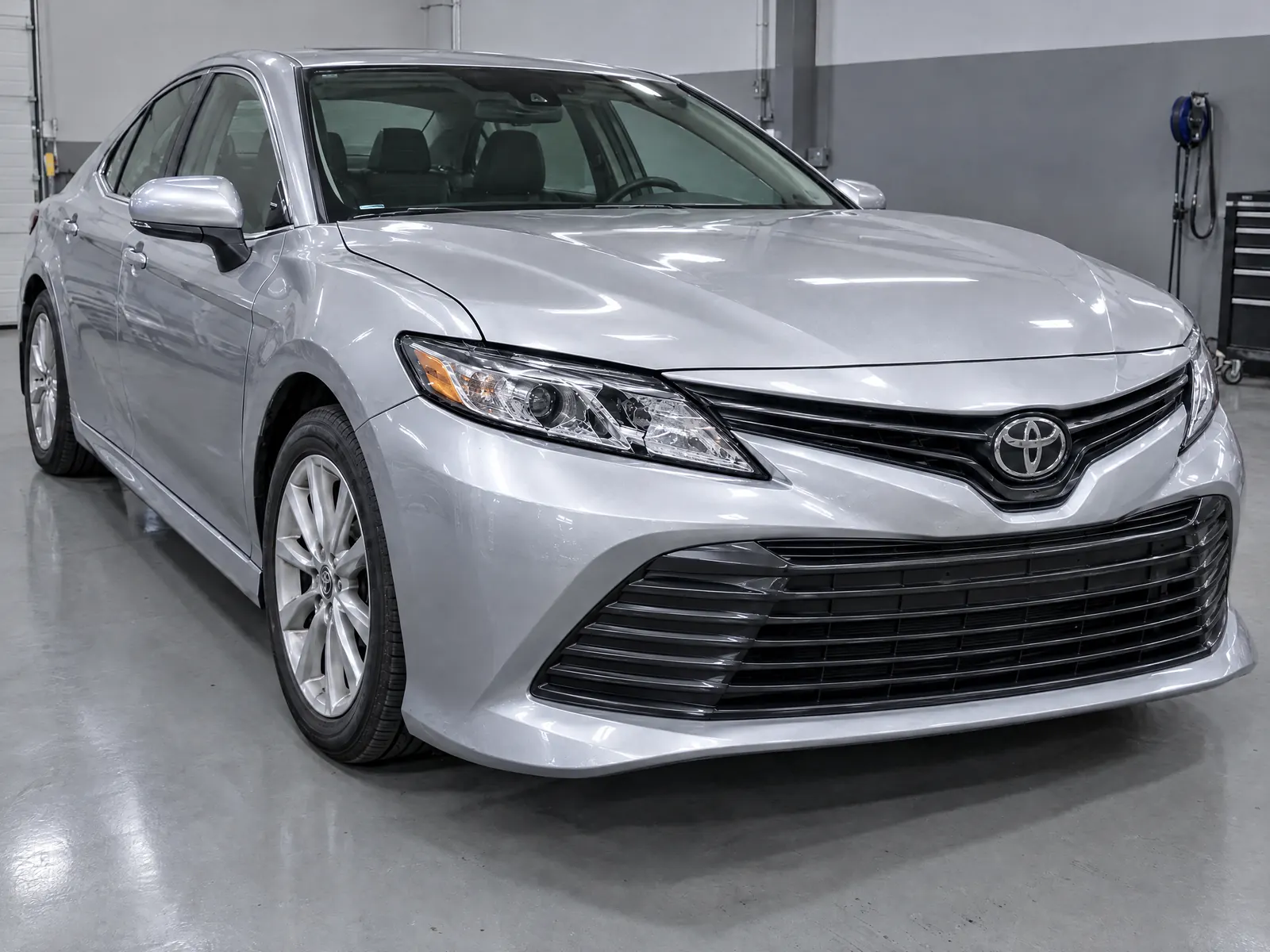 After repair: Sedan · front-end collision